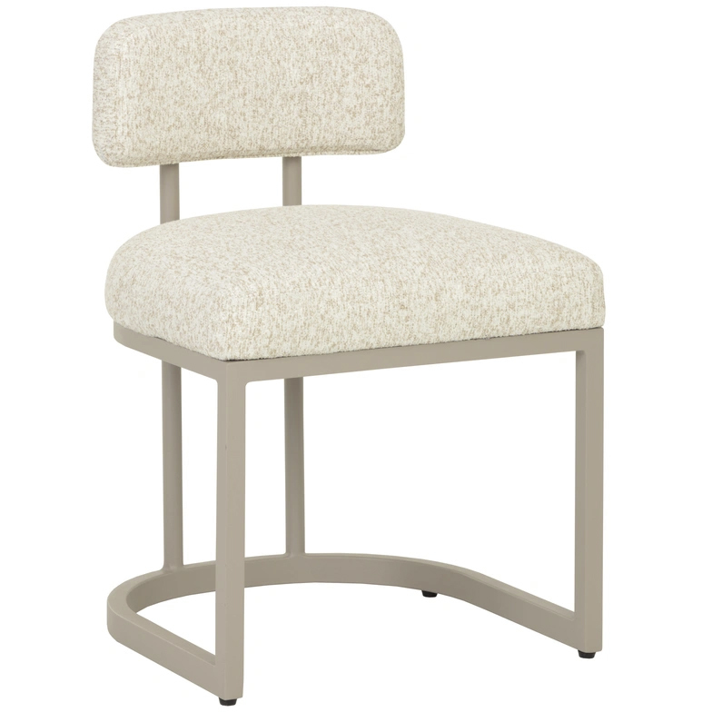 Levanto Everest Greige Outdoor Dining Chair, Set of 2